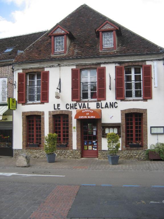 Logis Hotel Restaurant Le Cheval Blanc Charny-Oree-de-Puisaye Exterior foto